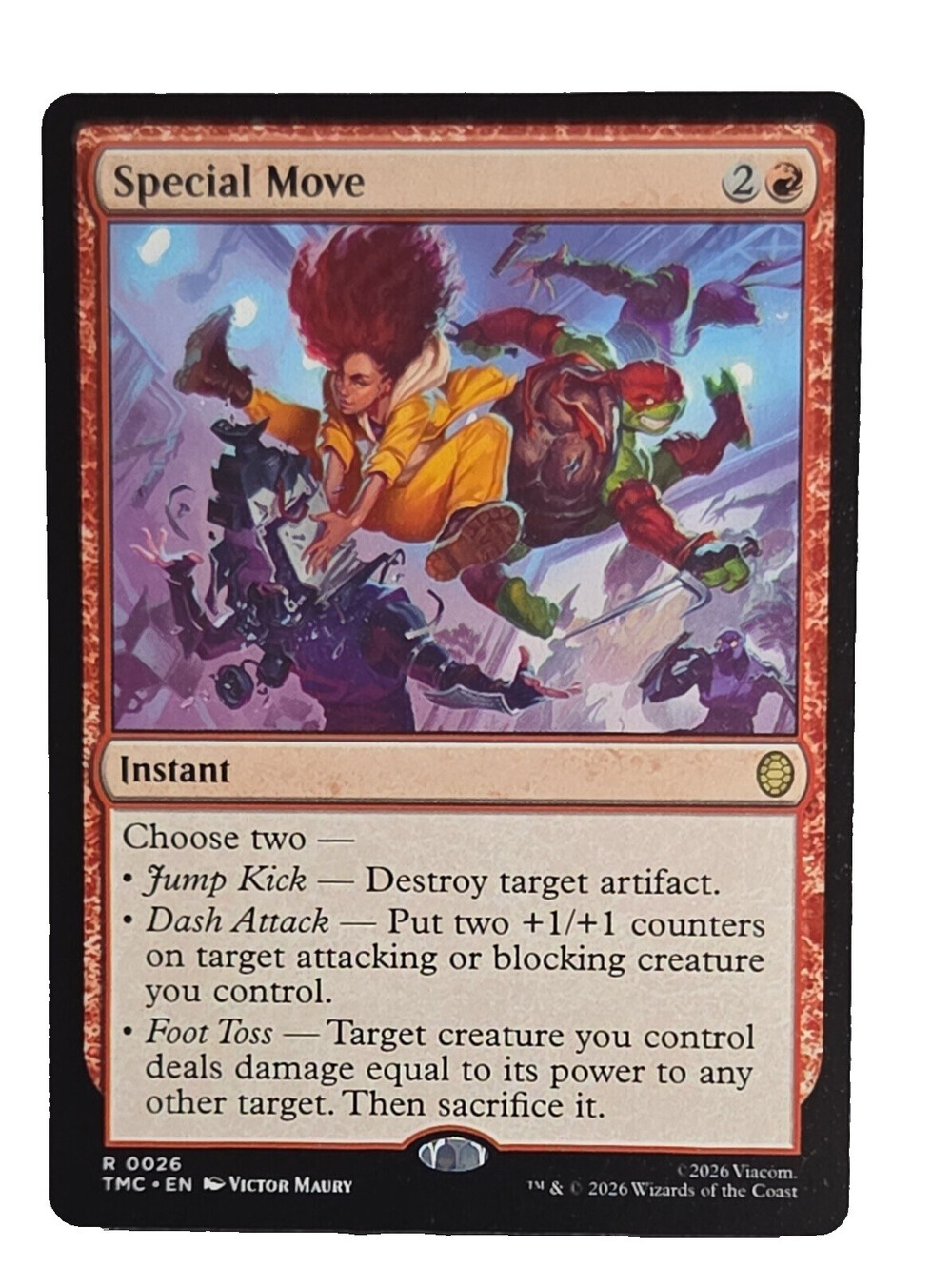 Special Move Commander: Teenage Mutant Ninja Turtles Regular